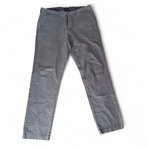 . Crew Sutton Straight Fit Khaki/Chinos in gray 34x34